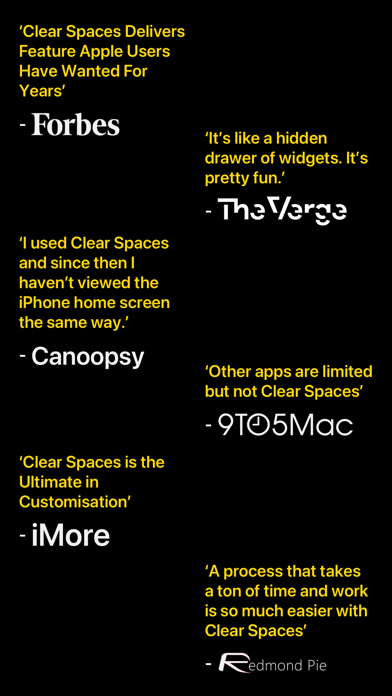 Clear Spaces screenshot1