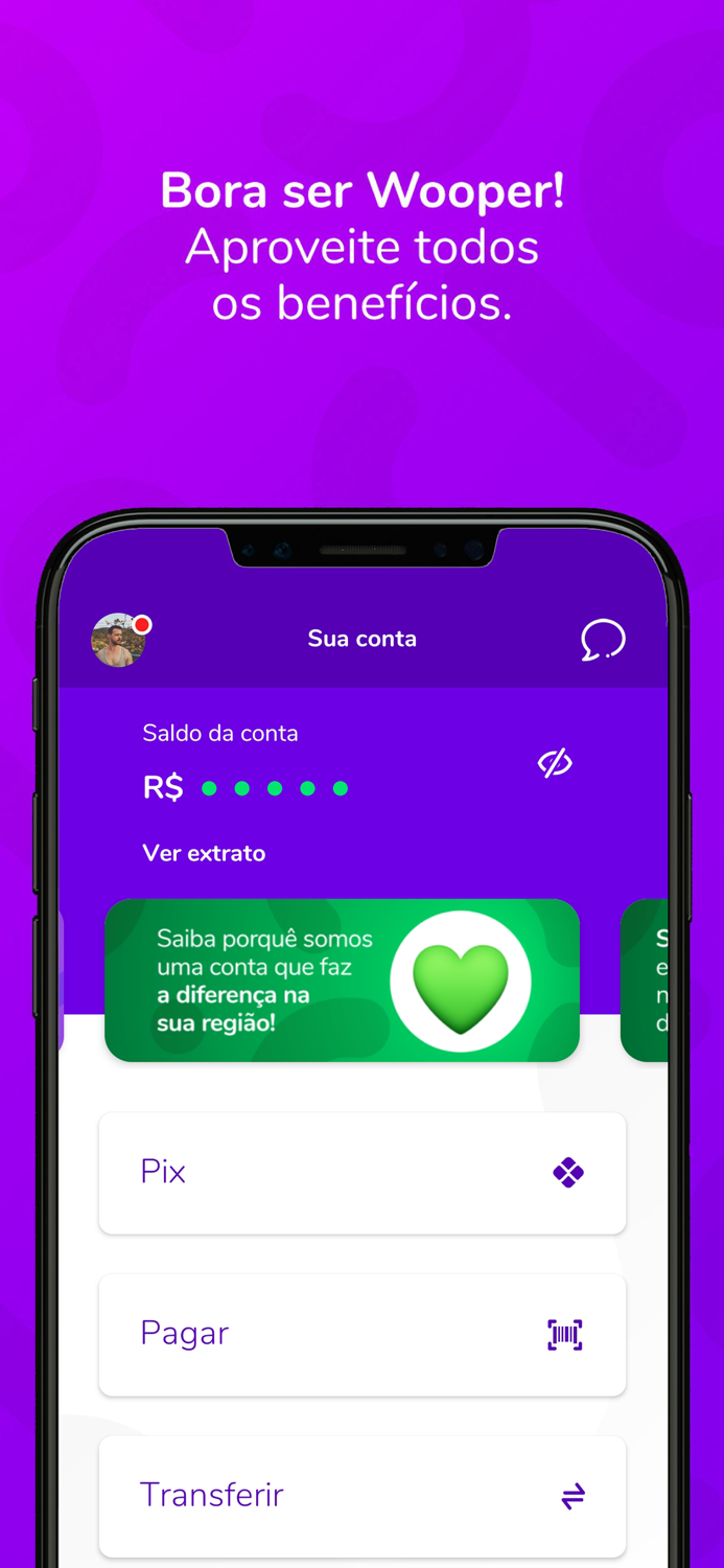 Woop Sicredi Conta digital