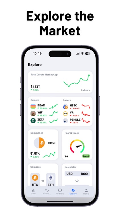 Coin Portfolio: Crypto Tracker