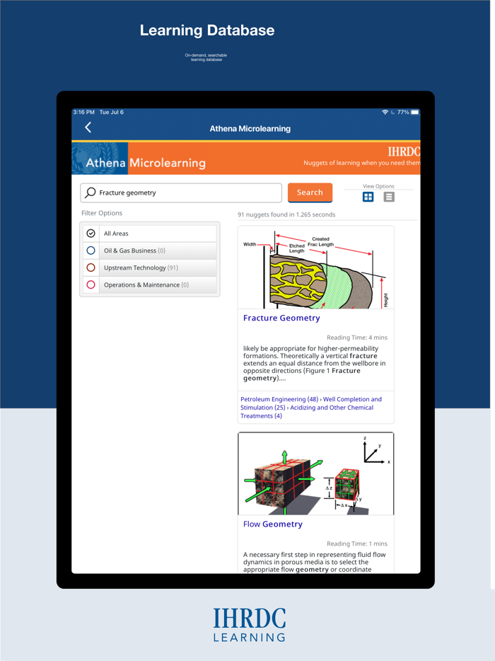 IHRDC’s Learning Platform