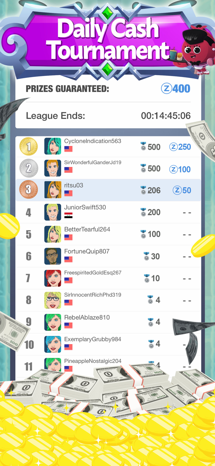 Canyon Crash Cash Tournament