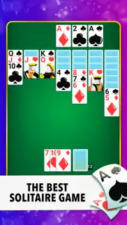 solitaire classic card game. iphone screenshot 2