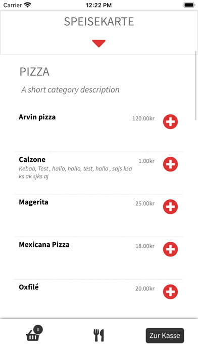 OnlinePizza24 Screenshot