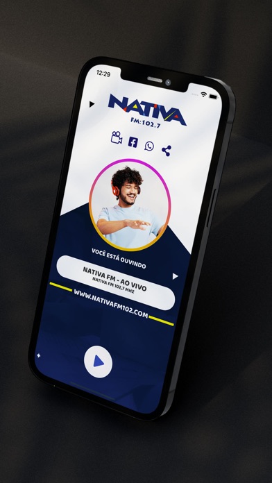 Nativa FM Birigui Screenshot