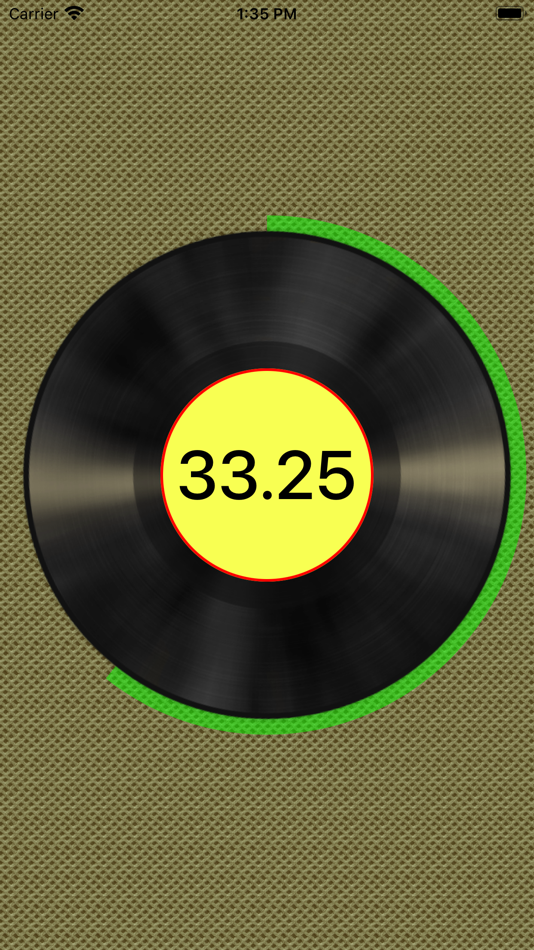 #1. RPM Meter for Turntable (iOS) 由: Krzysztof Gwiazda