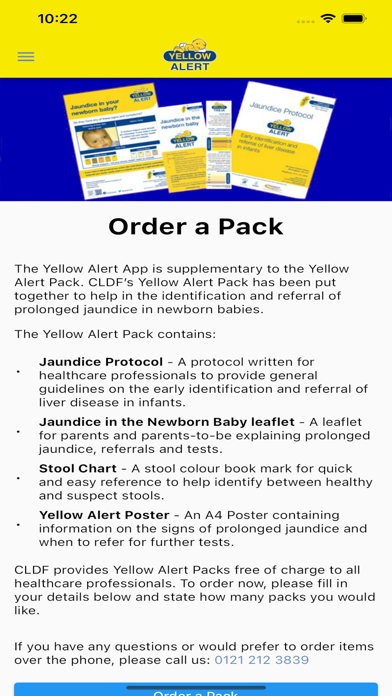 Yellow Alert Screenshot
