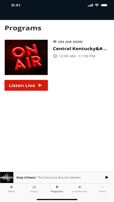WCKQ FM, My Q 104.1 Screenshot