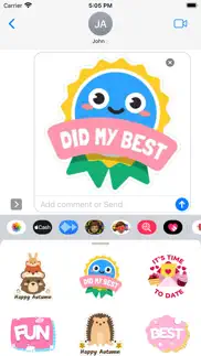 How to cancel & delete quirky love notes stickers 3