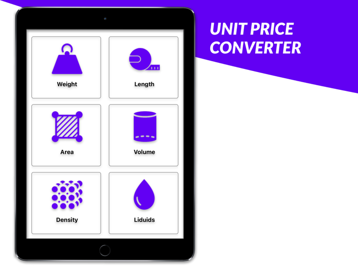 Unit Price Converter