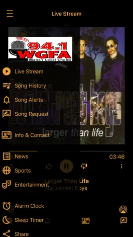 Game screenshot WGFA 94.1 FM apk