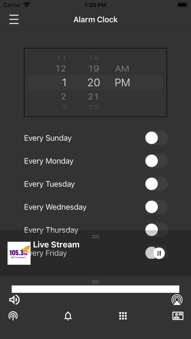 WVTJ 105.3 FM Pensacola, FL Screenshot