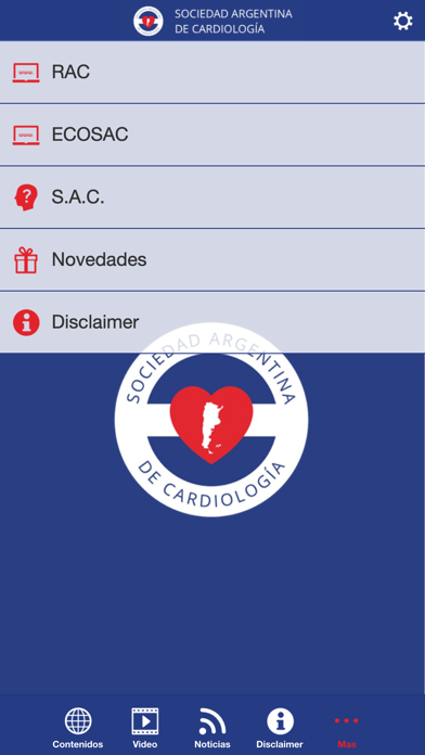 SAC Móvil Screenshot