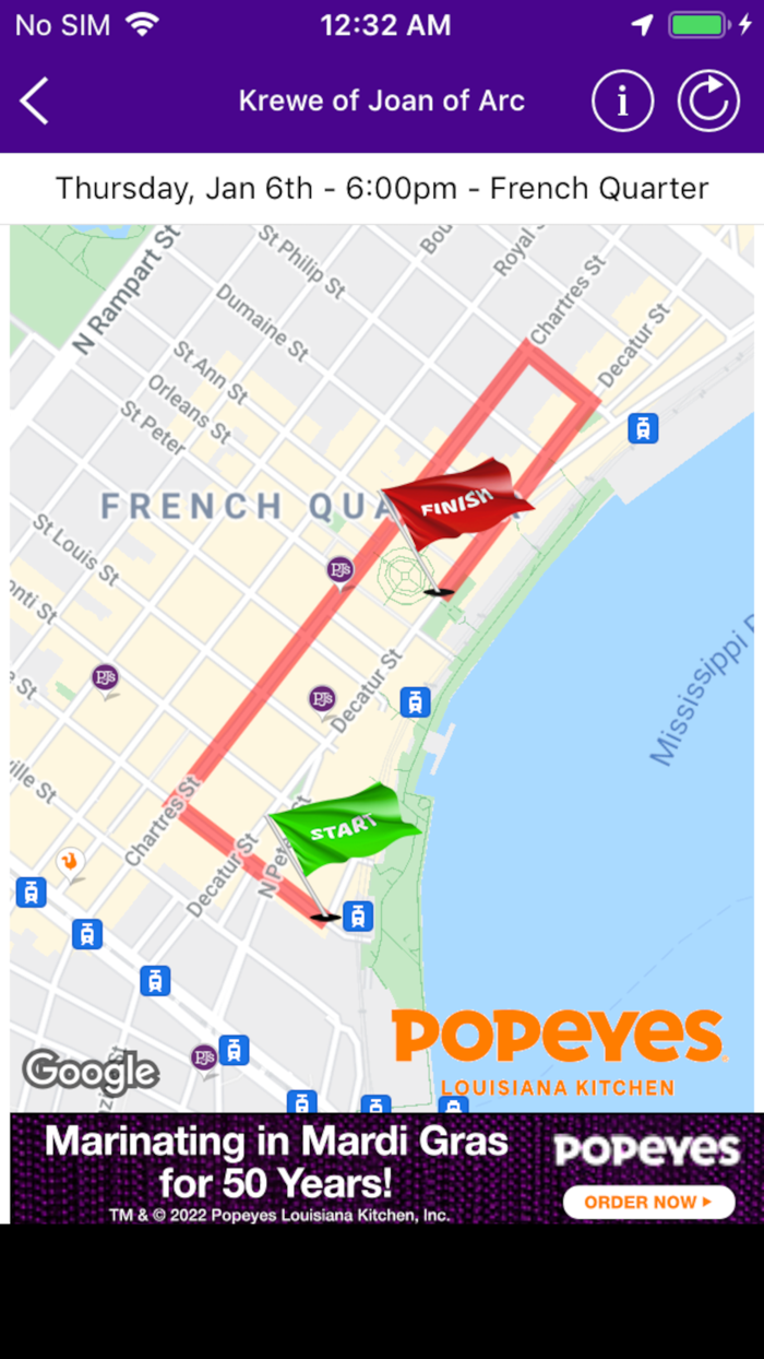 WWL Mardi Gras Parade Tracker