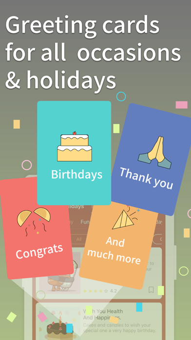 Greeting Easy: Cards & Wishes Screenshot