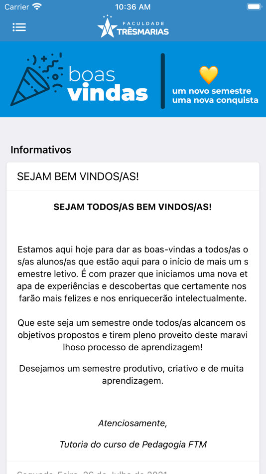 #3. FTM (iOS) โดย: CENTRO EDUCACIONAL TRES MARIAS EIRELI