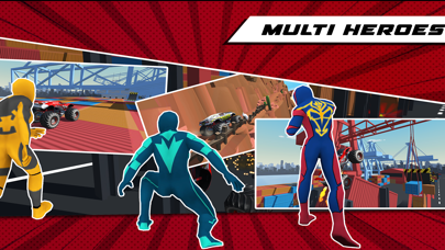 Superhero Mega Car Stunt Screenshot