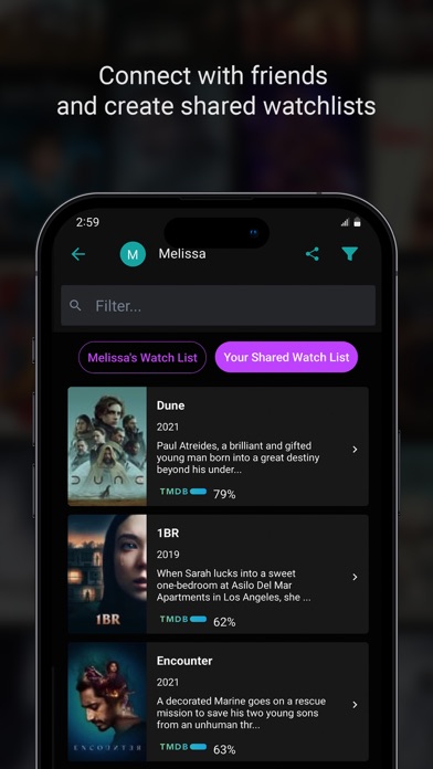 Movies + TV Screenshot
