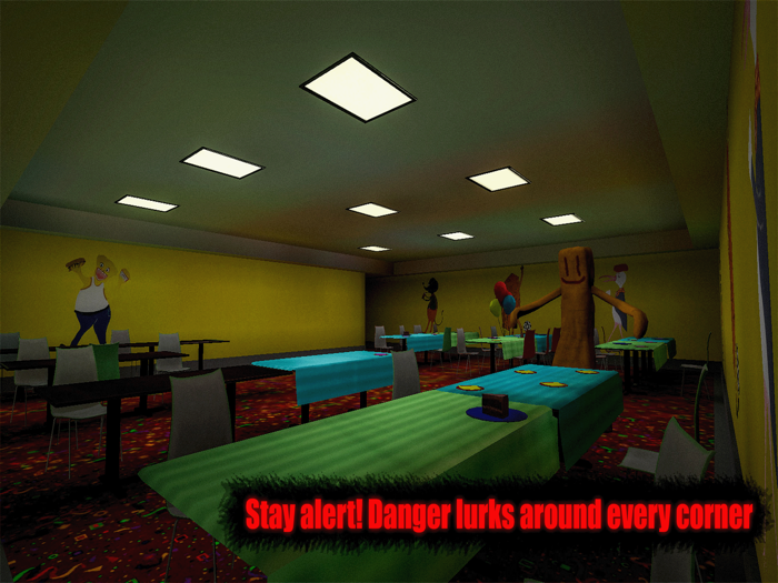 Backrooms Descent Horror Game