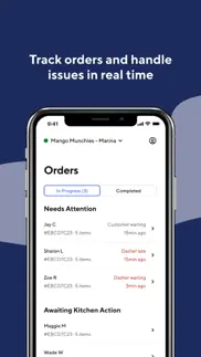 doordash - business manager iphone screenshot 2