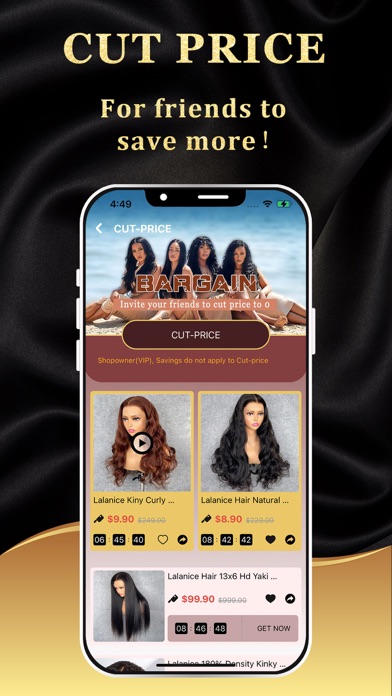lalaNice - Human hair wigs Screenshot