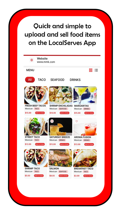 LocalServes App Screenshot