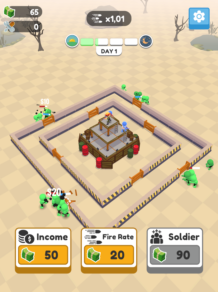 Idle Zombie Invasion