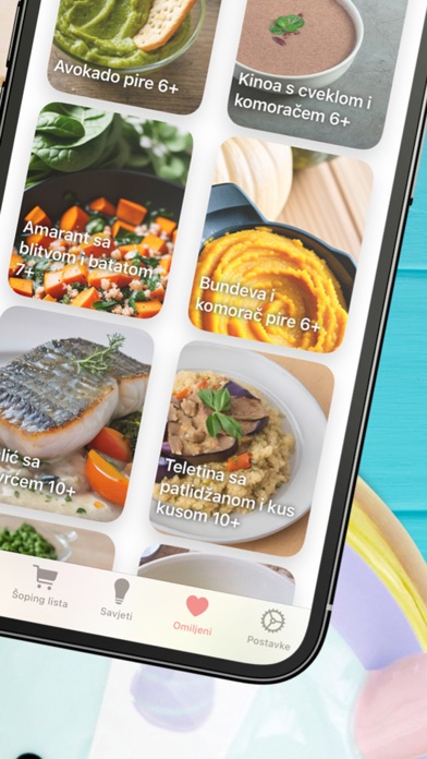 Baby Foodie - Recepti za bebe Screenshot