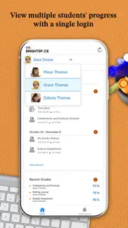 brightspace parent & guardian iphone screenshot 2