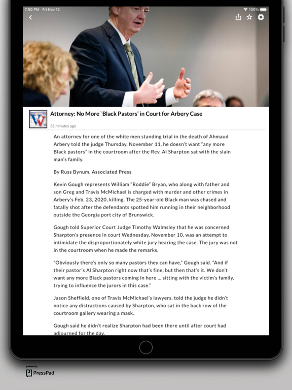 San Diego Voice & Viewpoint iPad screenshot 3 - News app