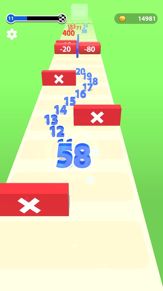 #1. Number Run 2047: Merge Games (iOS) 由: Andrey Abrosimov