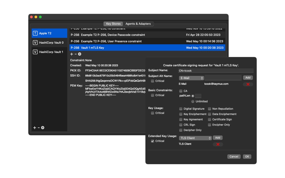 #1. KeyMux (macOS) 由: Hitzke Labs LLC