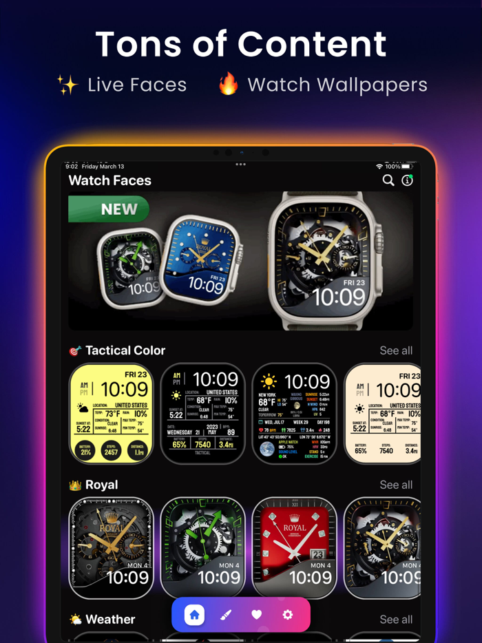 Watch Faces Gallery 1