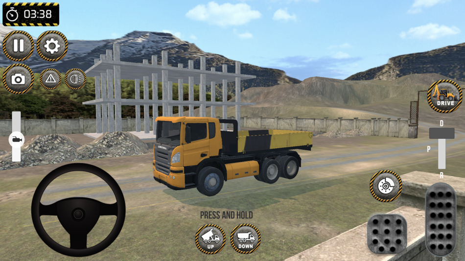 #2. Backhoe Loader Truck Simulator (iOS) 由: HRY GROUP BILISIM INSAAT SANAYI TICARET ANONIM SIRKETI
