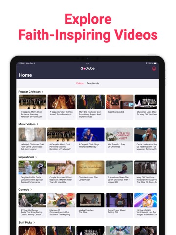 GodTube: Christian Videoのおすすめ画像1