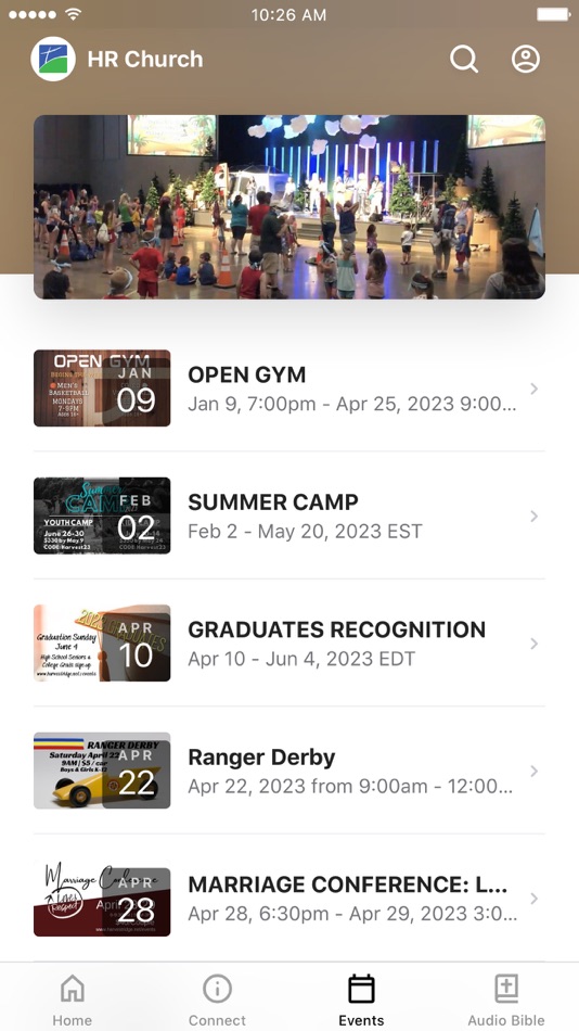 #3. Harvest Ridge (iOS) 由: Harvest Ridge Assembly of God