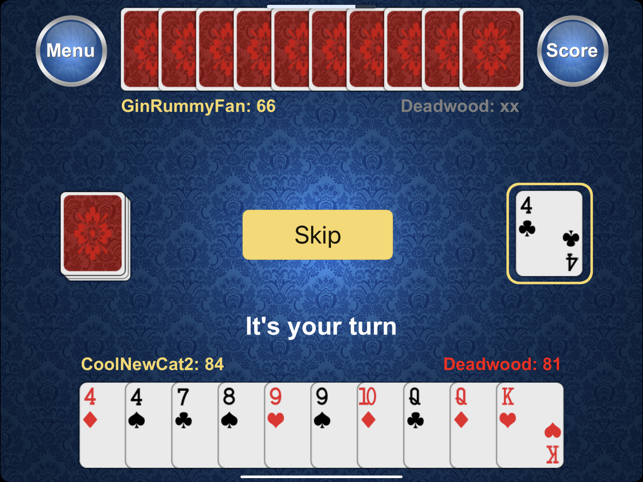 ‎Best Gin Rummy Screenshot