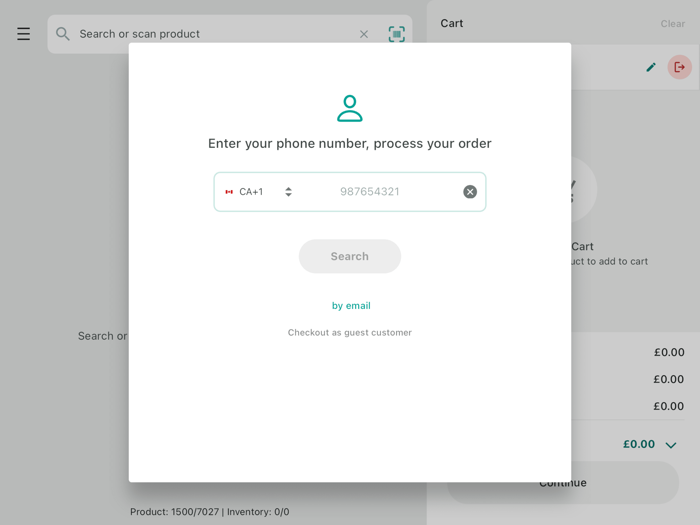 ConnectPOS Self Checkout