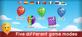 Game screenshot Kids Balloon Pop Language Game mod apk