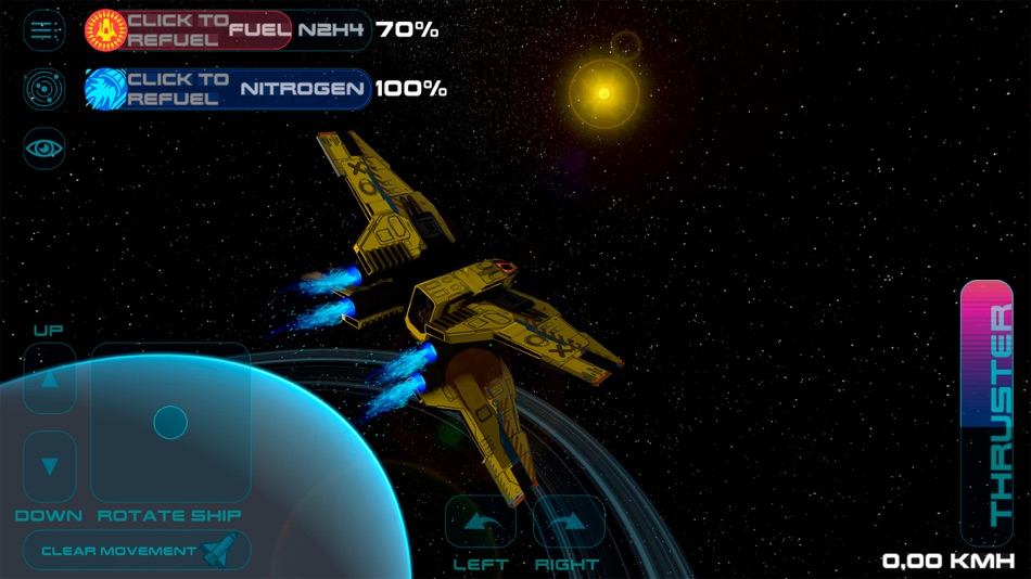 #3. Space Simulator (iOS) 由: Thetis Consulting