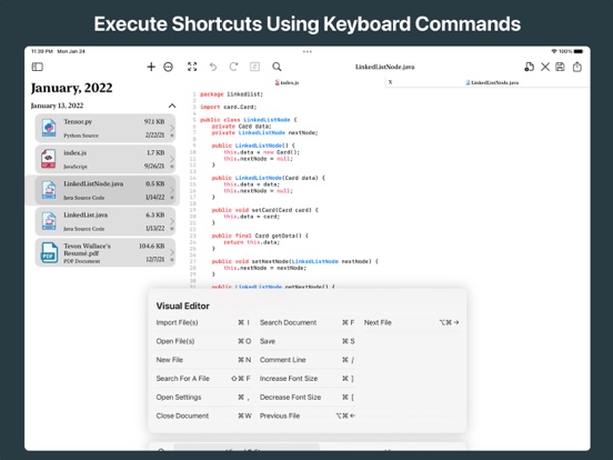Visual File Editor iPad screenshot 7 - Developer Tools app