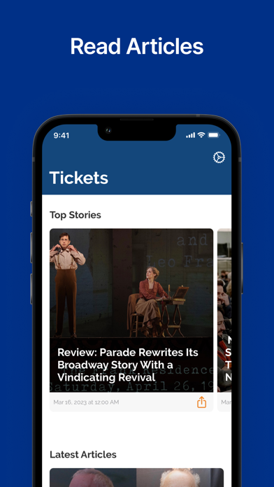 TheaterMania Weekends Screenshot