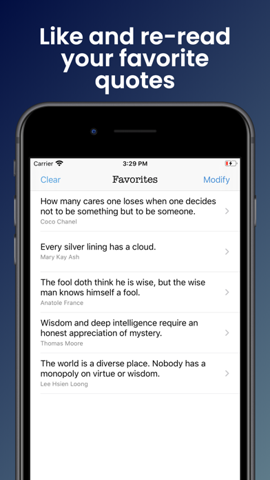 Daily Wisdom Quotes Screenshot