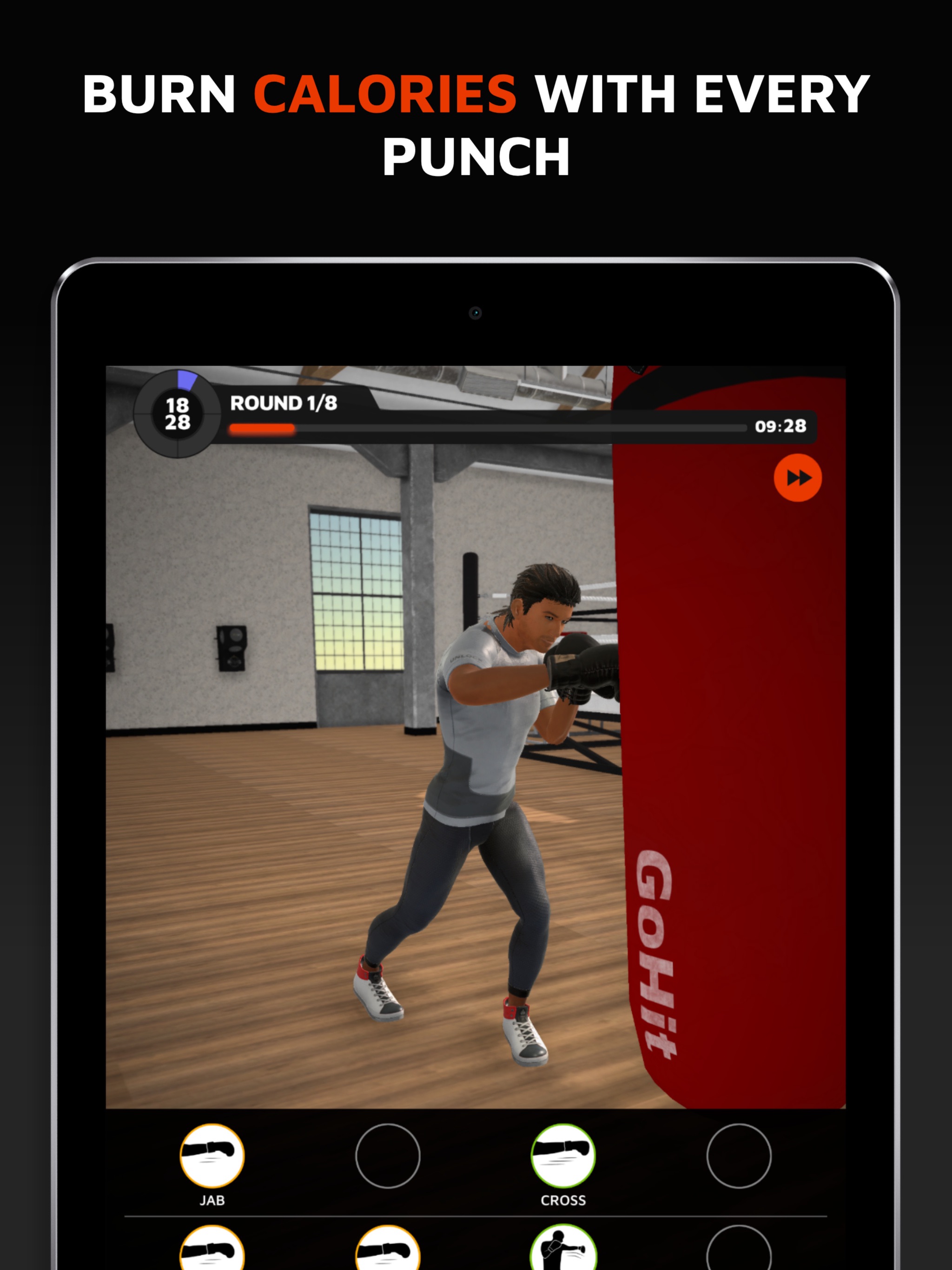 Kickboxing Workouts - GoHitのおすすめ画像4