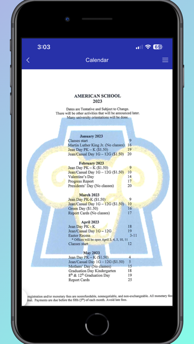 American School Screenshot