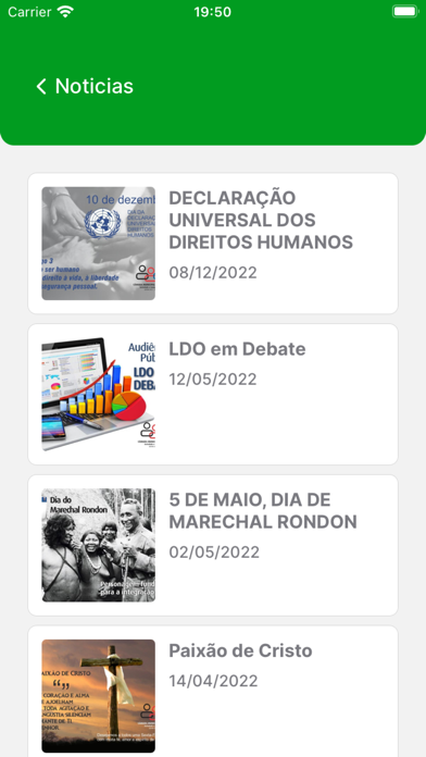 Câmara Municipal de Catalão Screenshot
