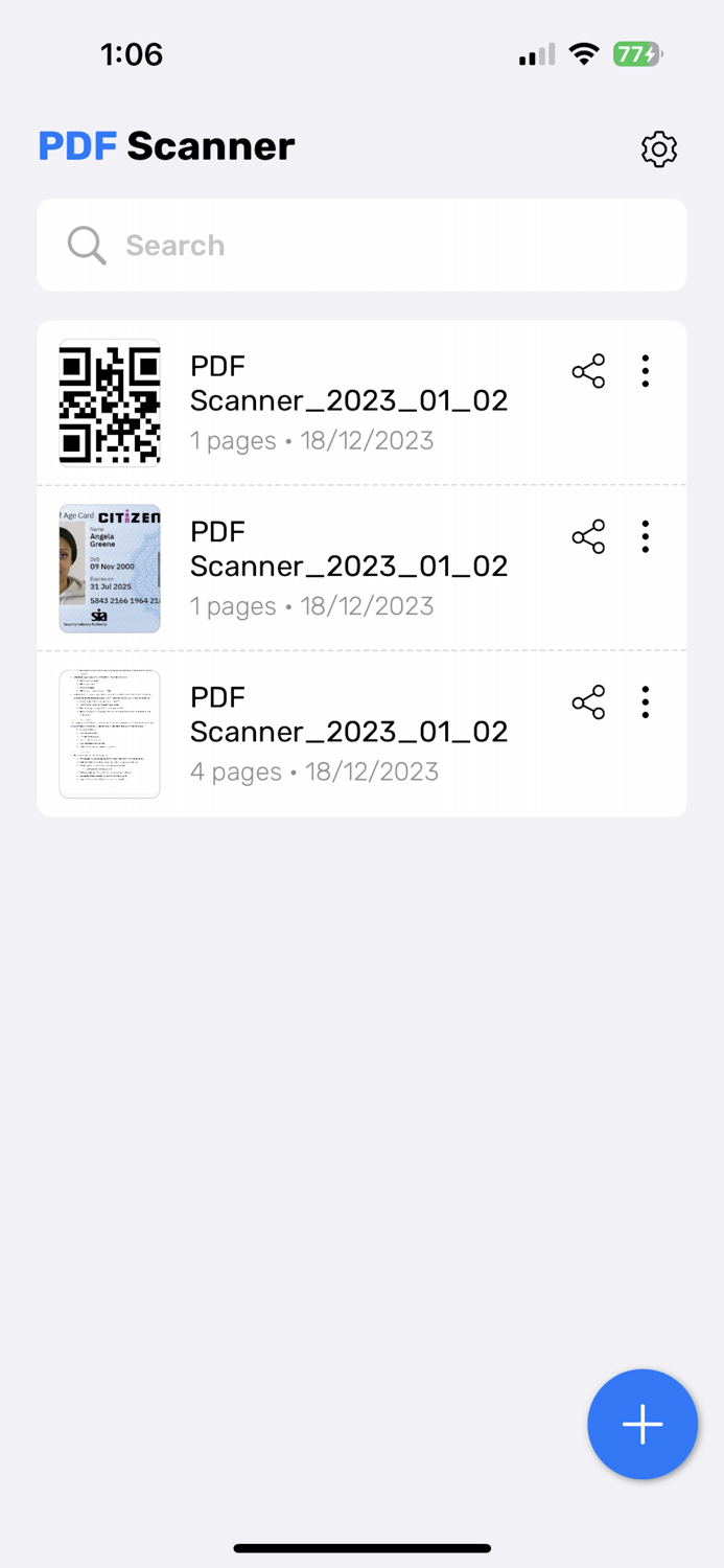 Camera Scanner - PDF Scan