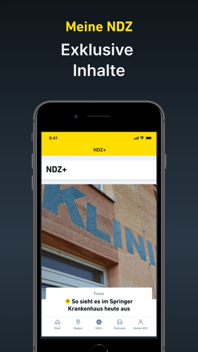 NDZ - Nachrichten und Podcast Screenshot