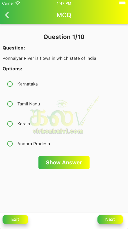 #6. TNPSC Group 1 Books, PDF & MCQ (iOS) 由: Virkoz Kalvi