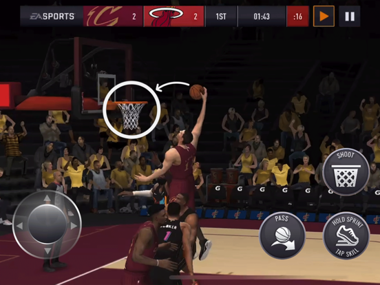 NBA LIVE Mobile Basketbal iPad app afbeelding 5