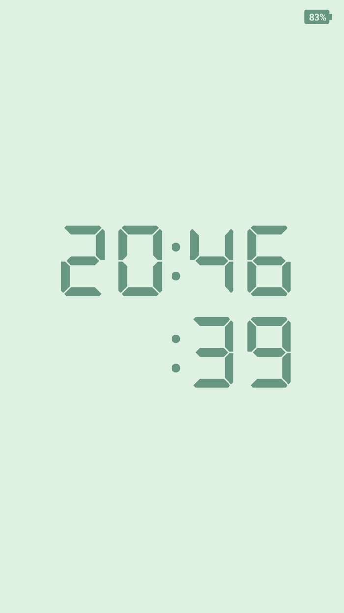 Custom Digital Clock